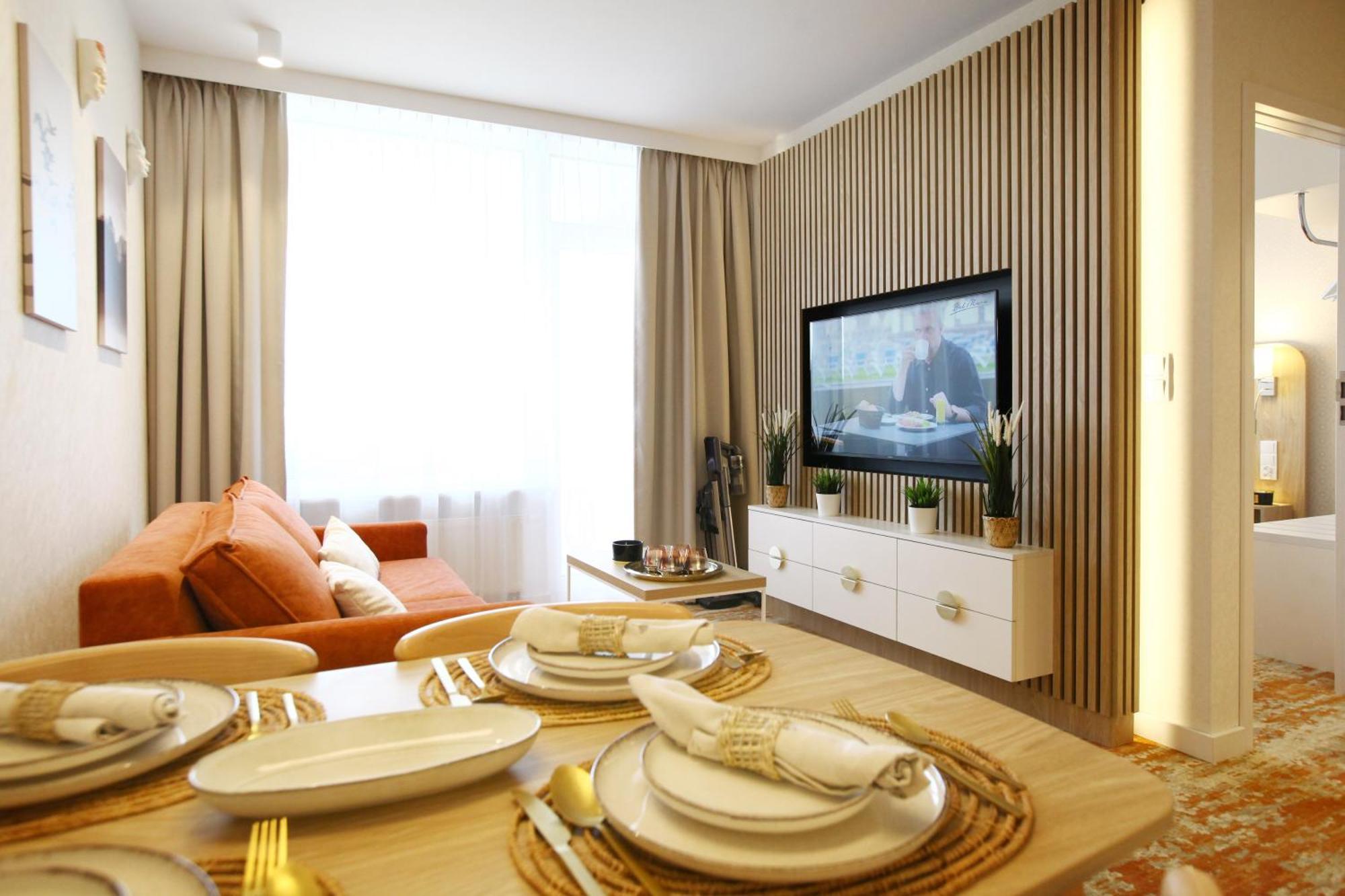 Apartmán Sunny Haven Bel Mare - Parking, Basen I Lezaki Na Plazy Bezplatnie *